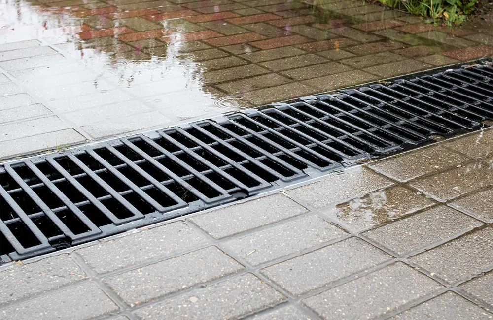 Importance of Proper Drainage Around Driveways and Paved Areas